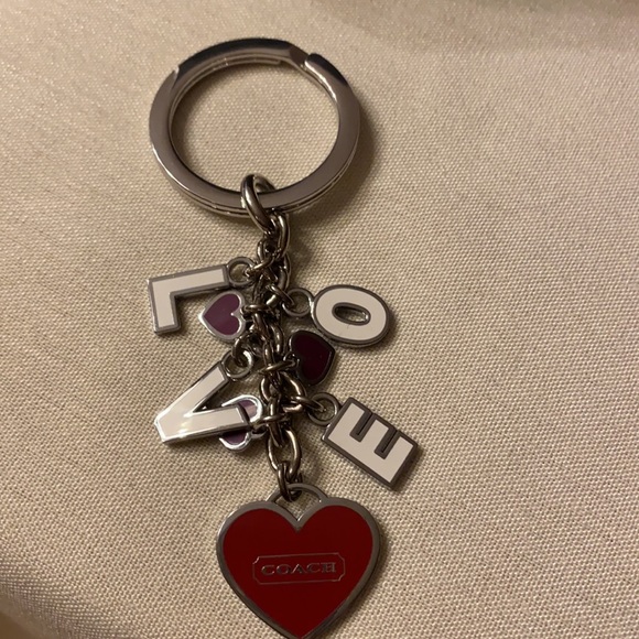 Coach Love Keychain and Pen Set. - Picture 2 of 5